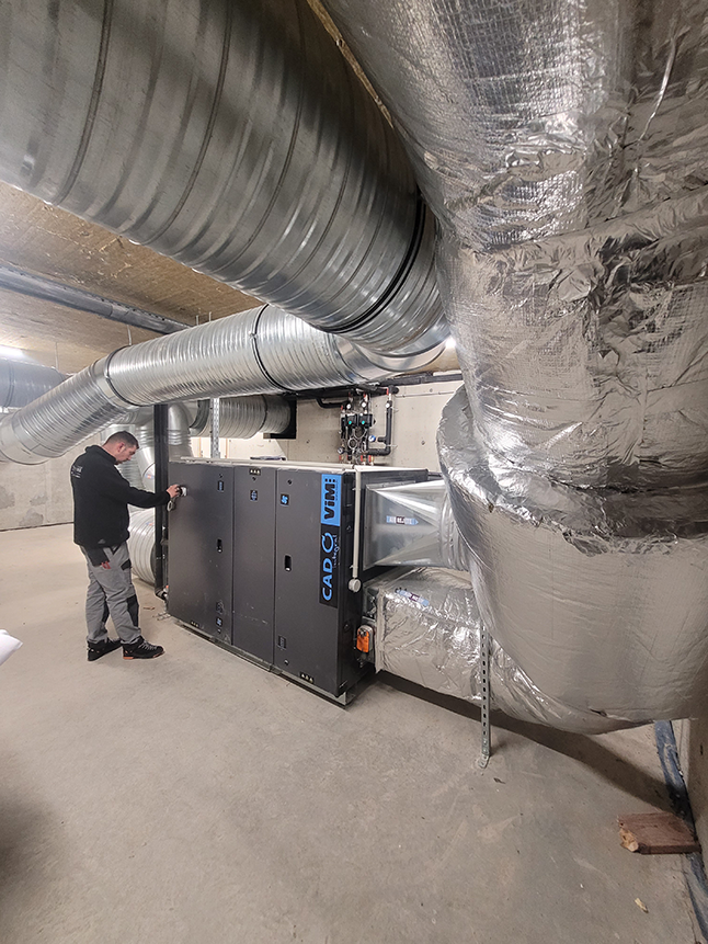 CTA Double Flux Ventilation